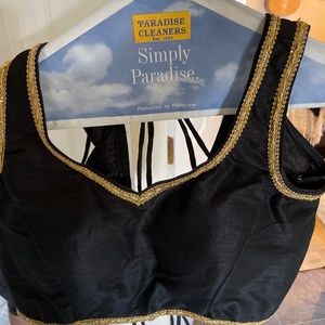 Handmade Indian saree crop top
